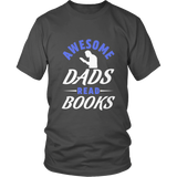 Awsome dads read books - t-shirt