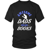 Awsome dads read books - t-shirt